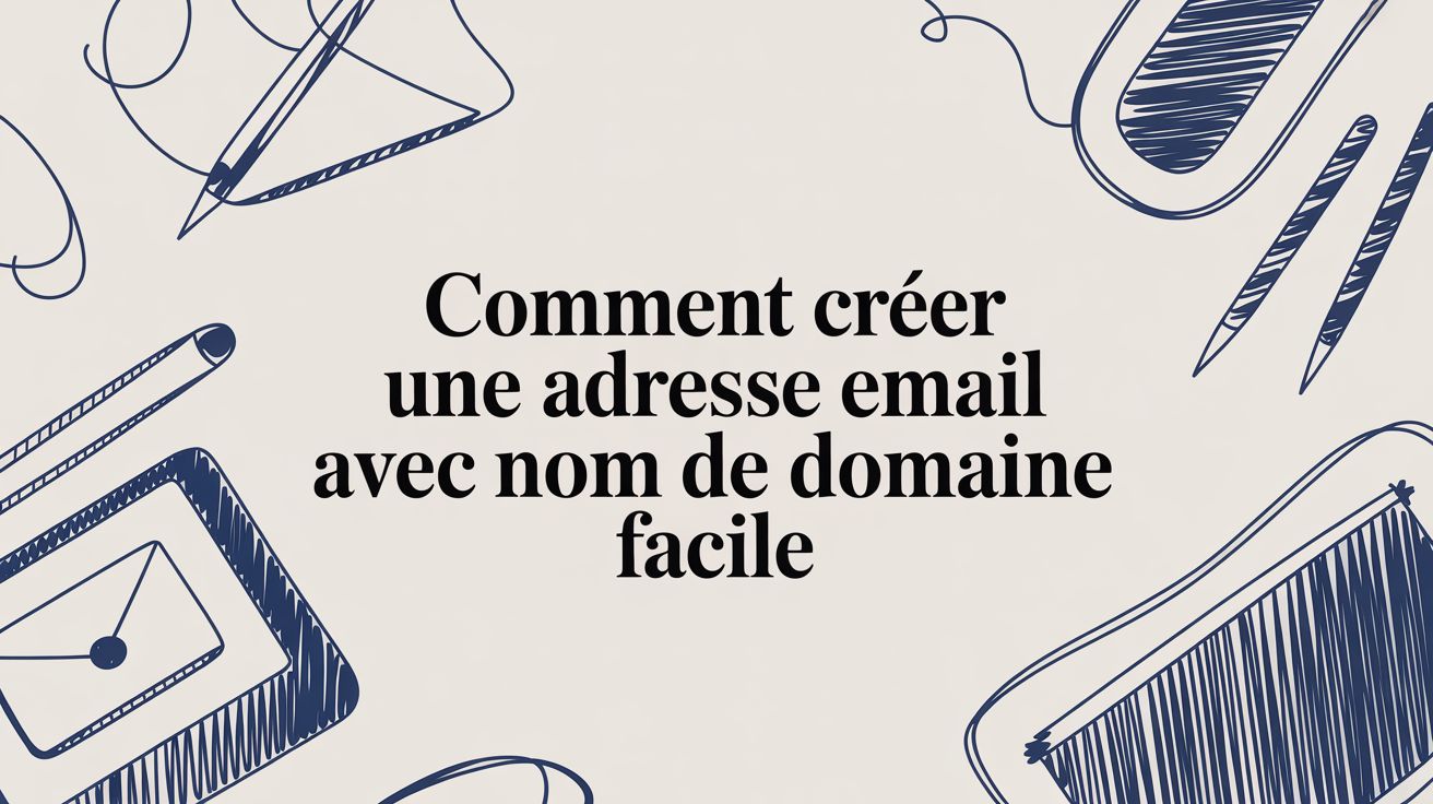 Comment créer une adresse email avec nom de domaine facile