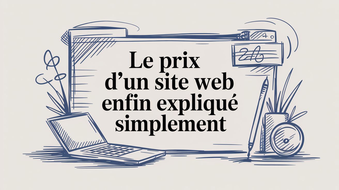 Le prix d&rsquo;un site web enfin expliqué simplement